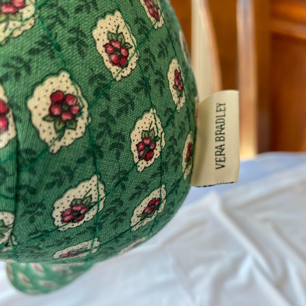 Vintage Vera Bradley retired print Kelly Greenfield teddy bear. - Picture 6 of 8